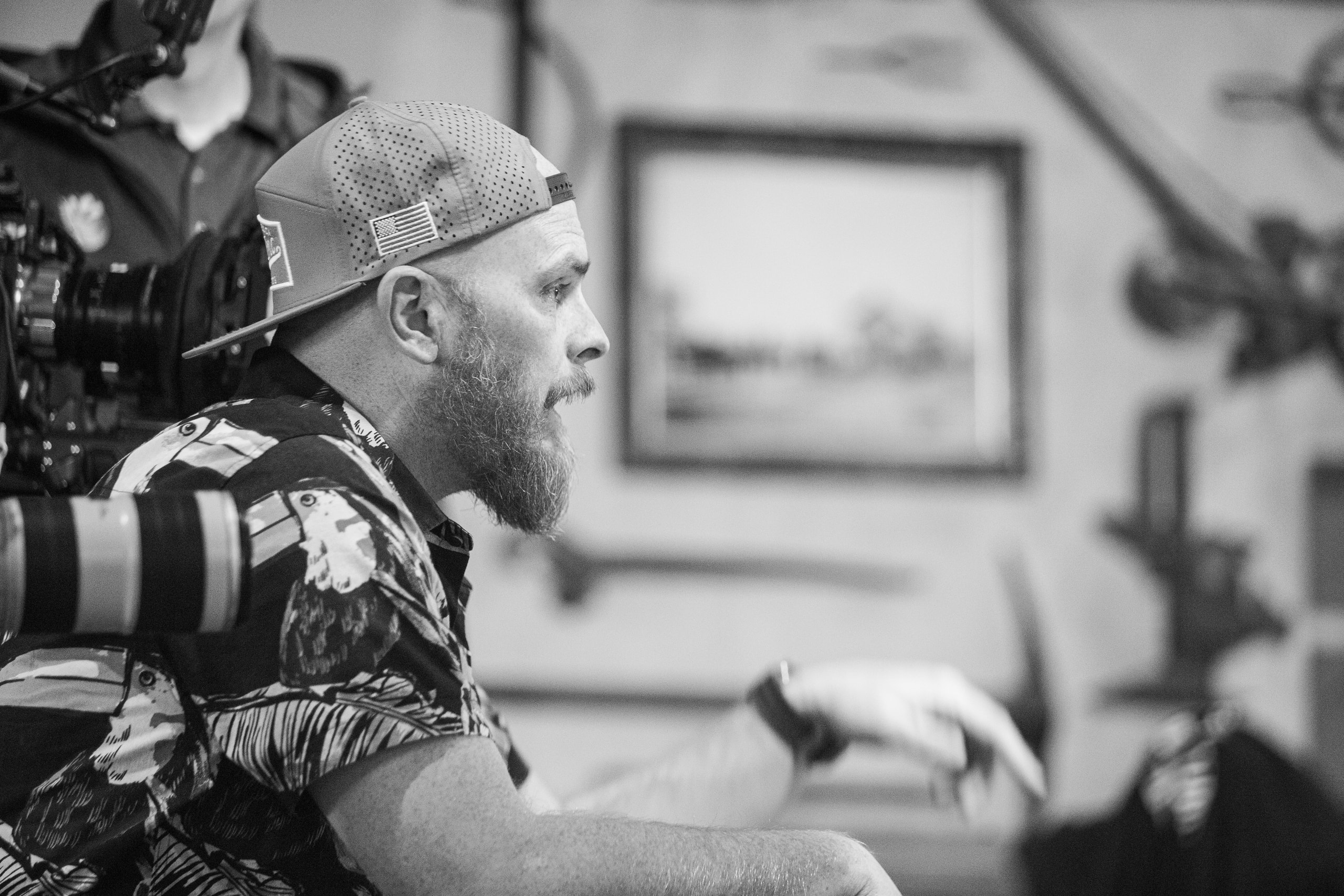 BTS — camera operator, Kern Oil