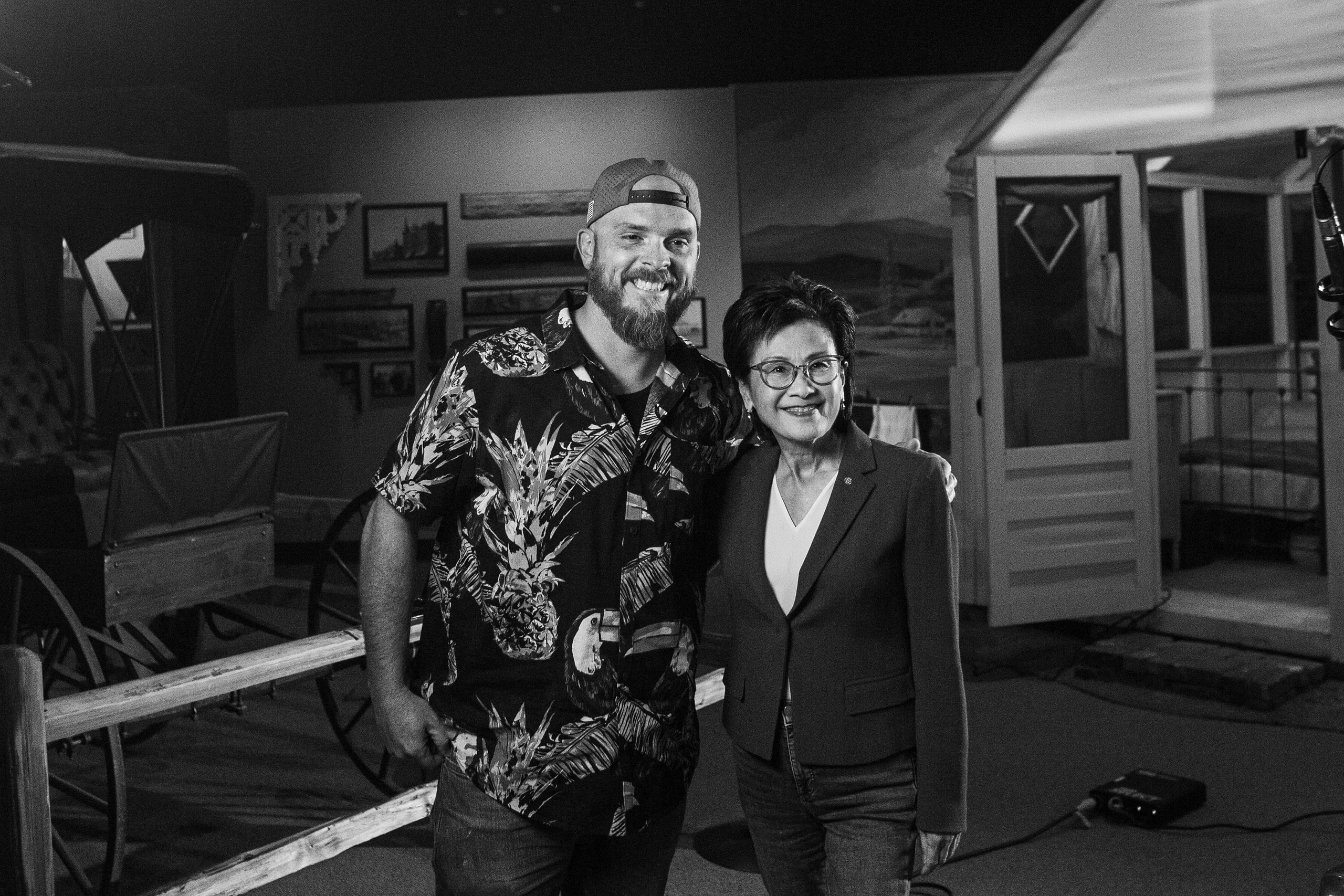 Rickey Bird and Mayor Karen Goh — Kern Oil